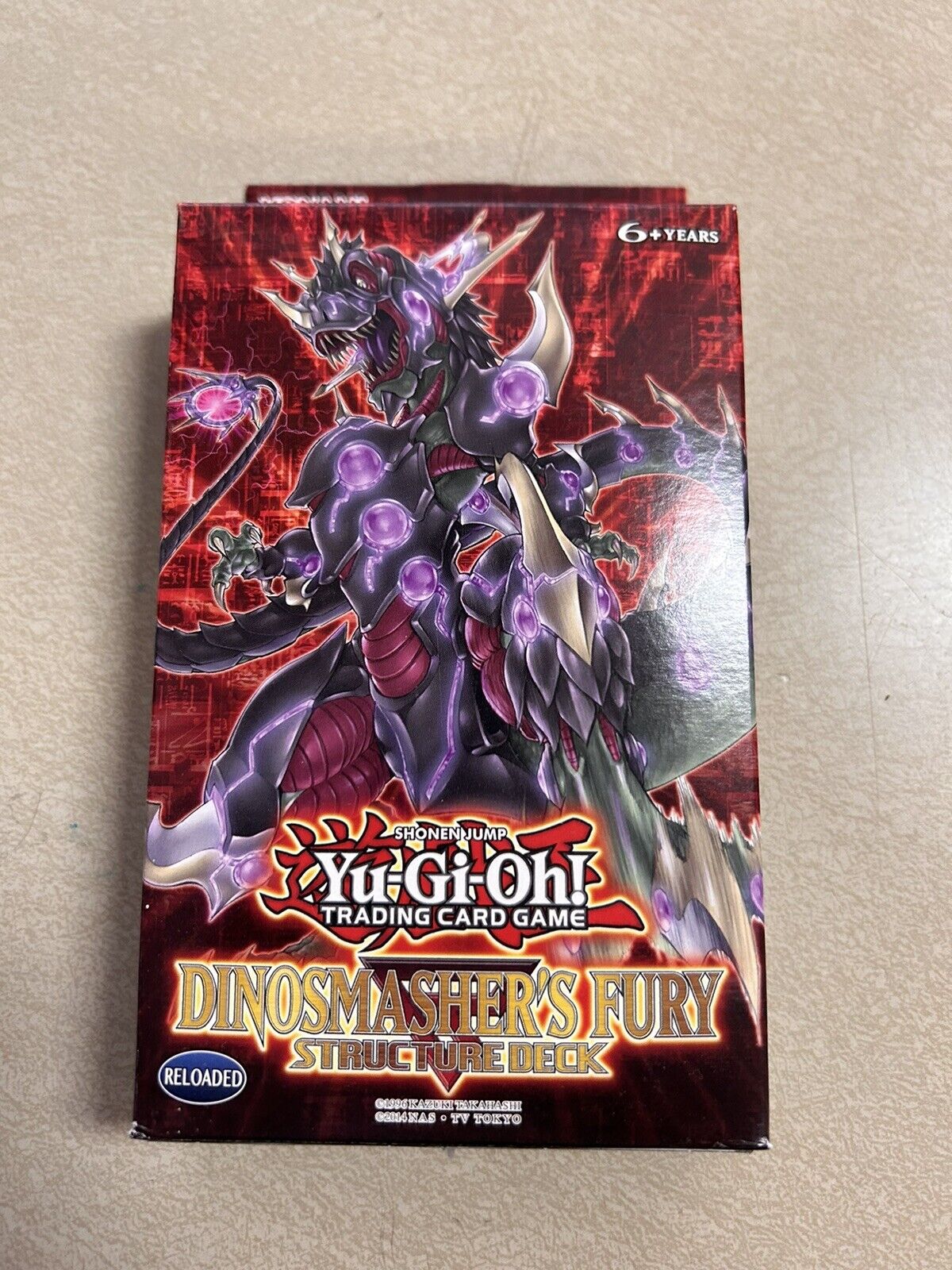 Yu-Gi-Oh! Dinosmasher's Fury structure deck Original 2014 SEALED
