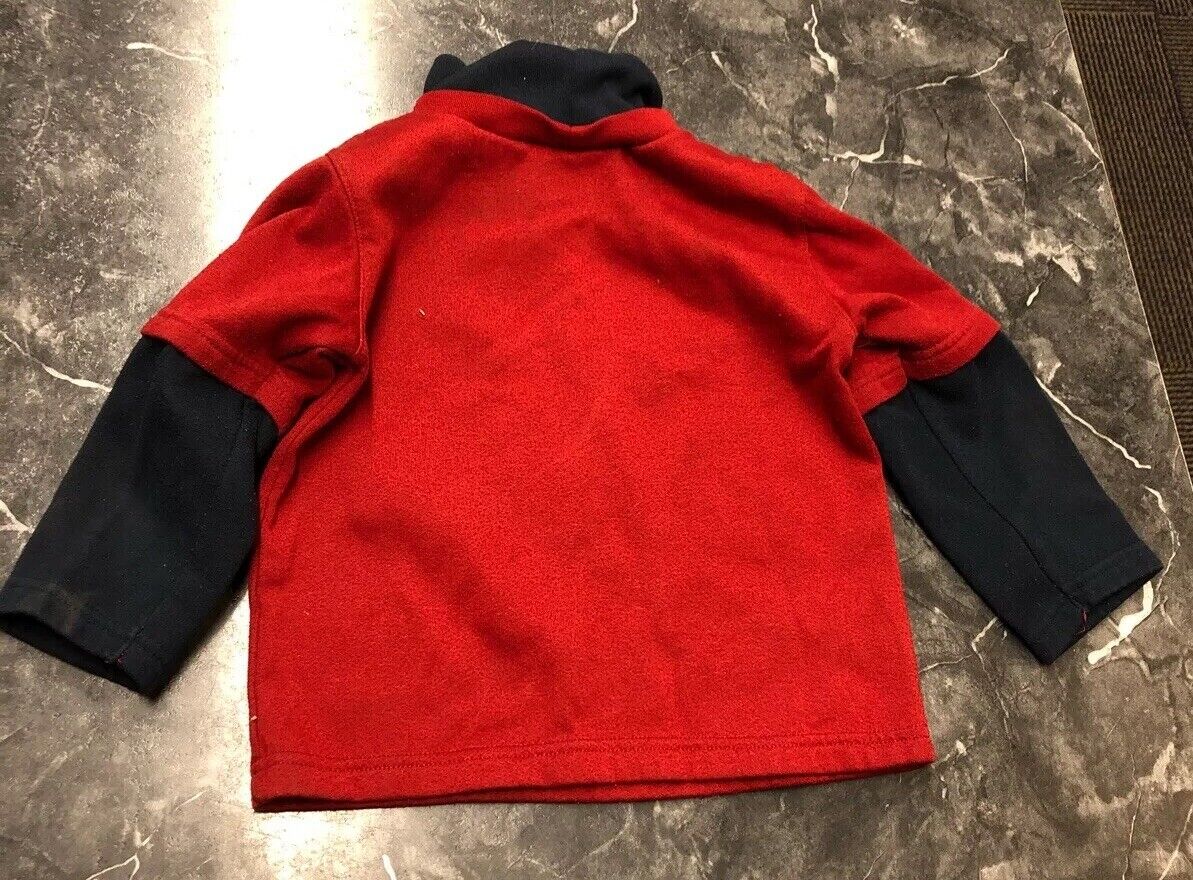 Vintage Youth T Shirt - Spider-Man 2 Did Someone Call For A Hero? Red Size 3T