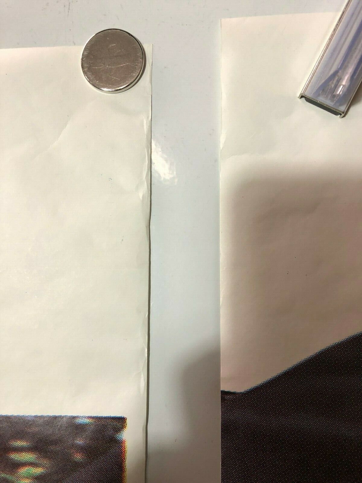 XTRA HUGE SUBWAY POSTER 3 SIDE BY SIDE PAUL MCARTNEY LIVE PROMO THE BEATLES