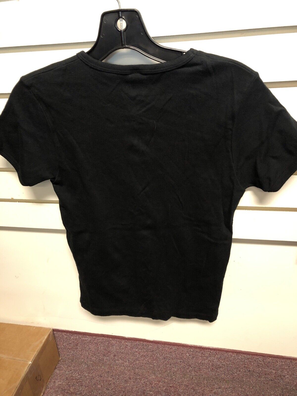 Vintage Woman’s T Shirt - Porn Queen Classic Girl Size L Black