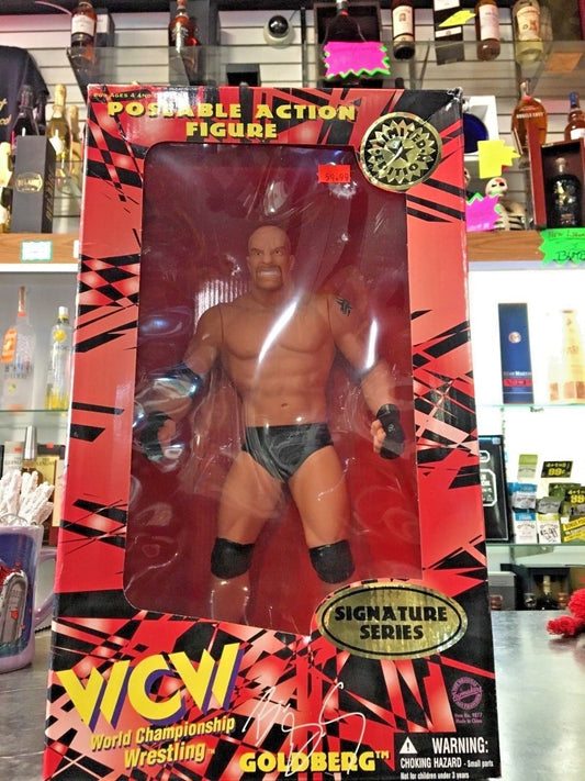 WCW NWO Signature Series GOLDBERG KB Wrestling Figure **RARE** NIB