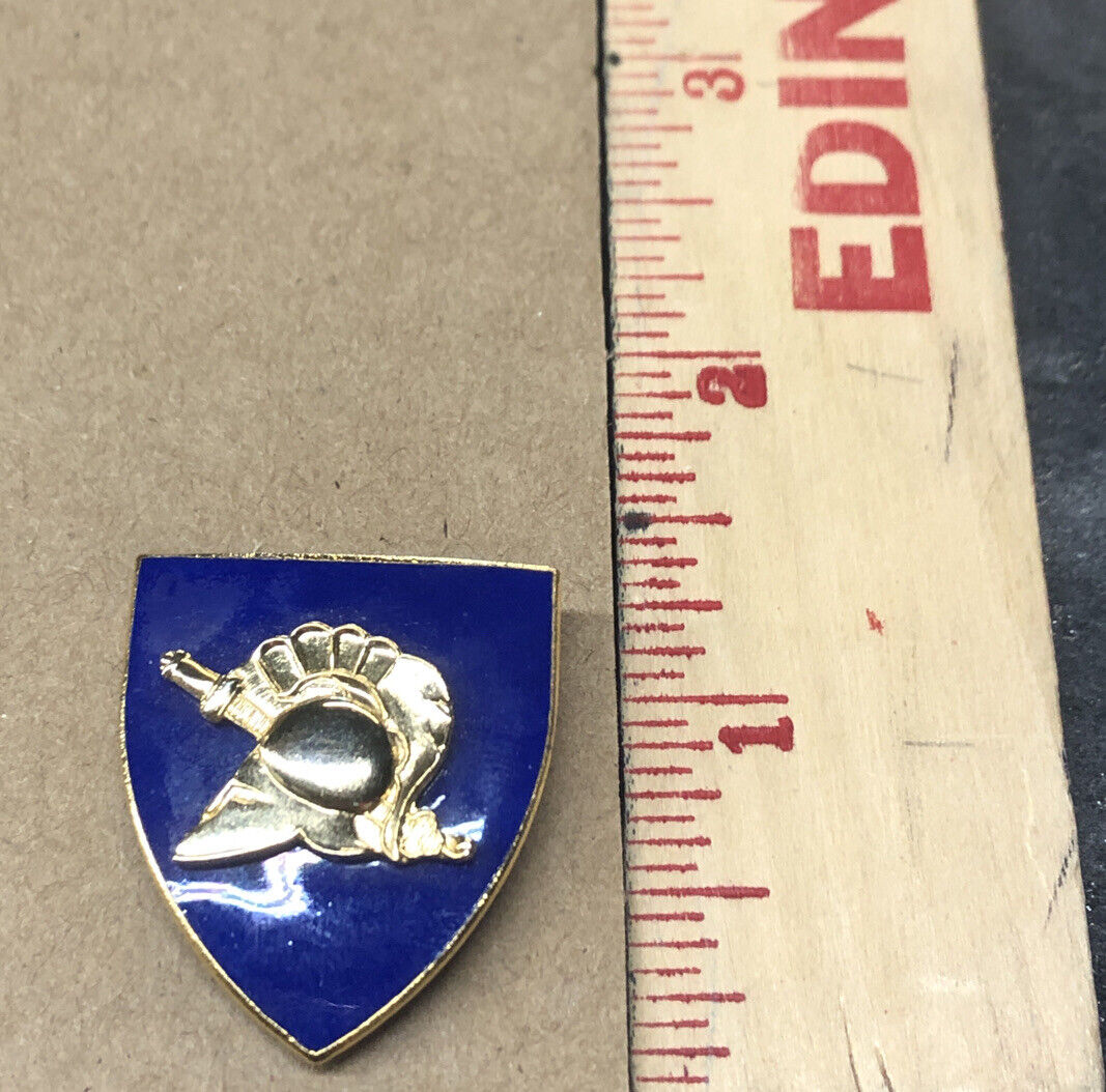 VTG NS MEYER MILITARY MEDAL BLUE ENAMEL WEST POINT USMA HELMET