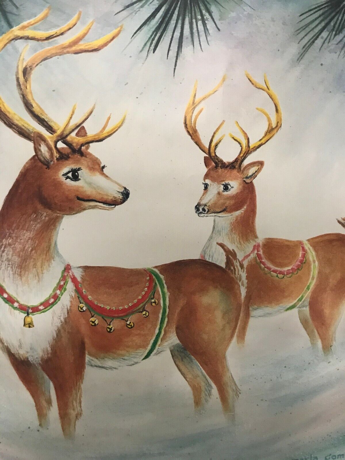 Winter Stars 28x22 Poster Minnesota 1988 NorWest Center St Paul Marla Gamble