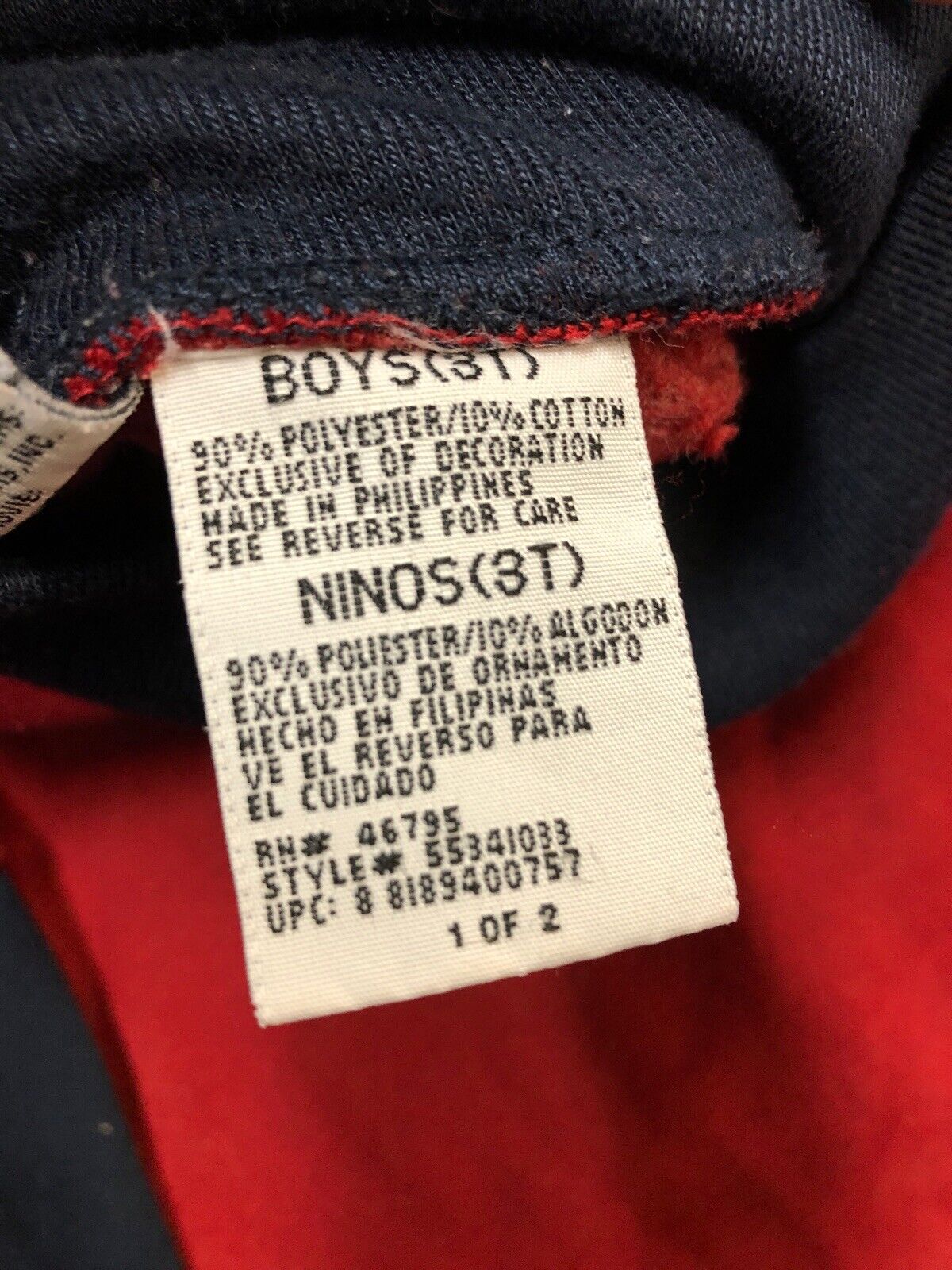 Vintage Youth T Shirt - Spider-Man 2 Did Someone Call For A Hero? Red Size 3T
