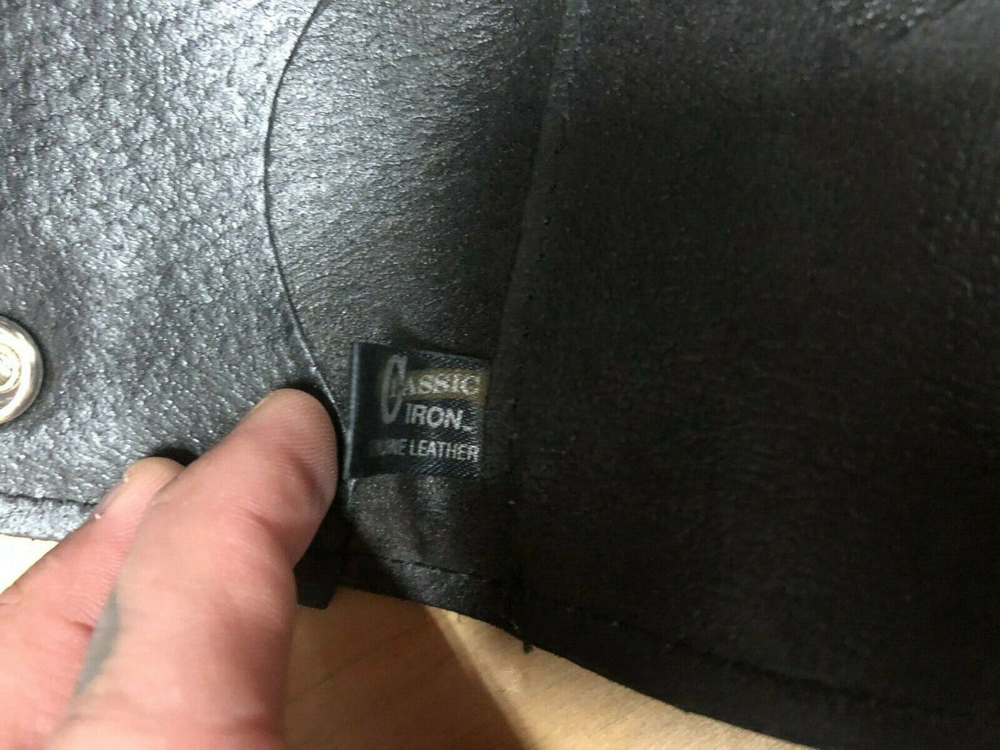 VINTAGE WALLET Tuxedo Grateful Dead Dancing Bear 1996 AADLP Classic Iron Hippy