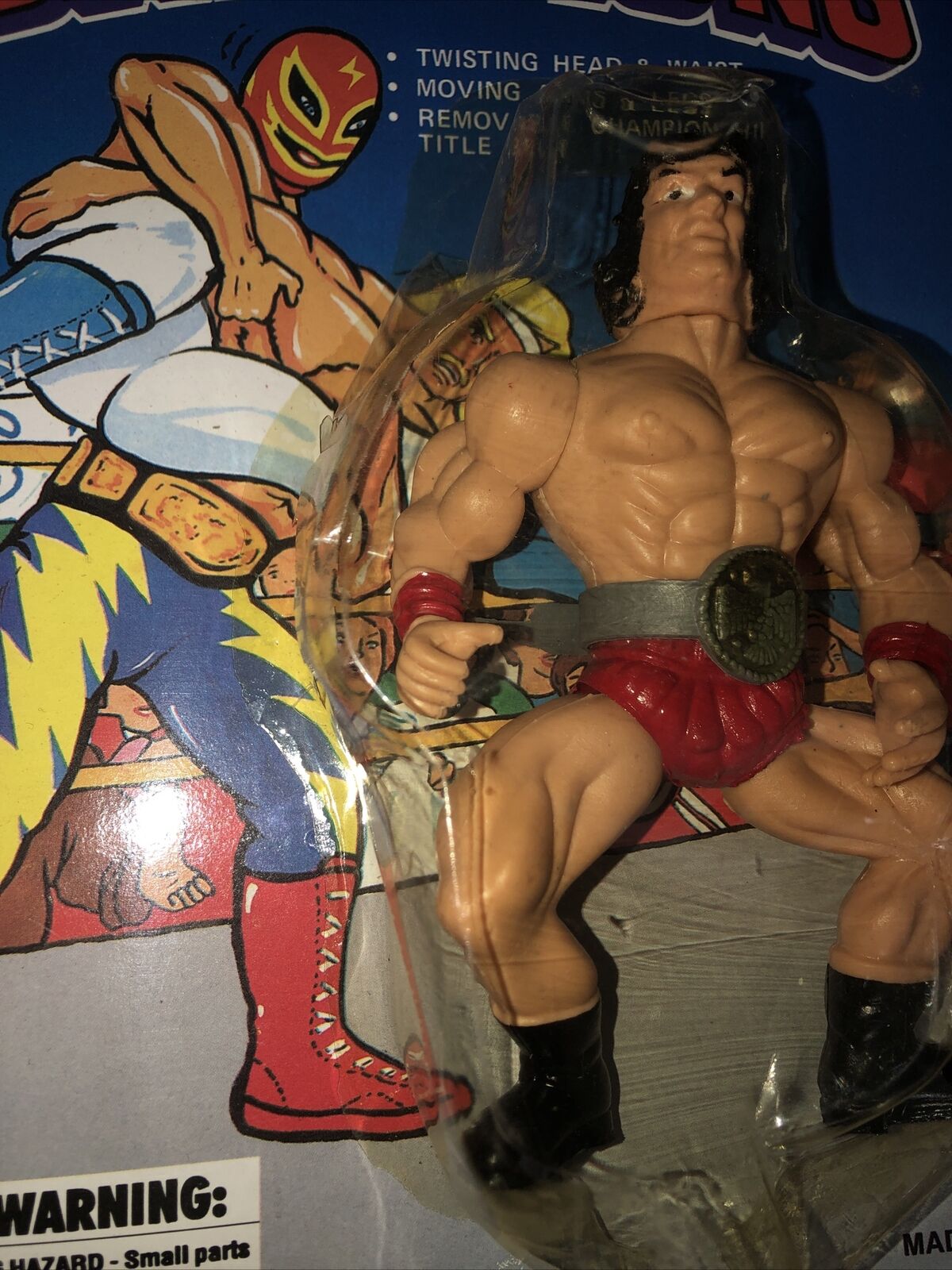 Vintage Wrestling Champions Figure 80s Bootleg WWF WWE WCW 1 HARD TO FIND
