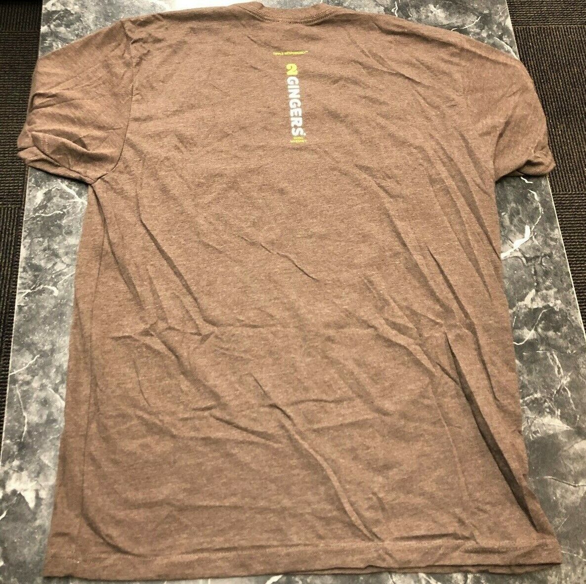 Alcohol T Shirt - 2 Gingers Next Level XXL Brown Irish Whiskey Kieran Folliard