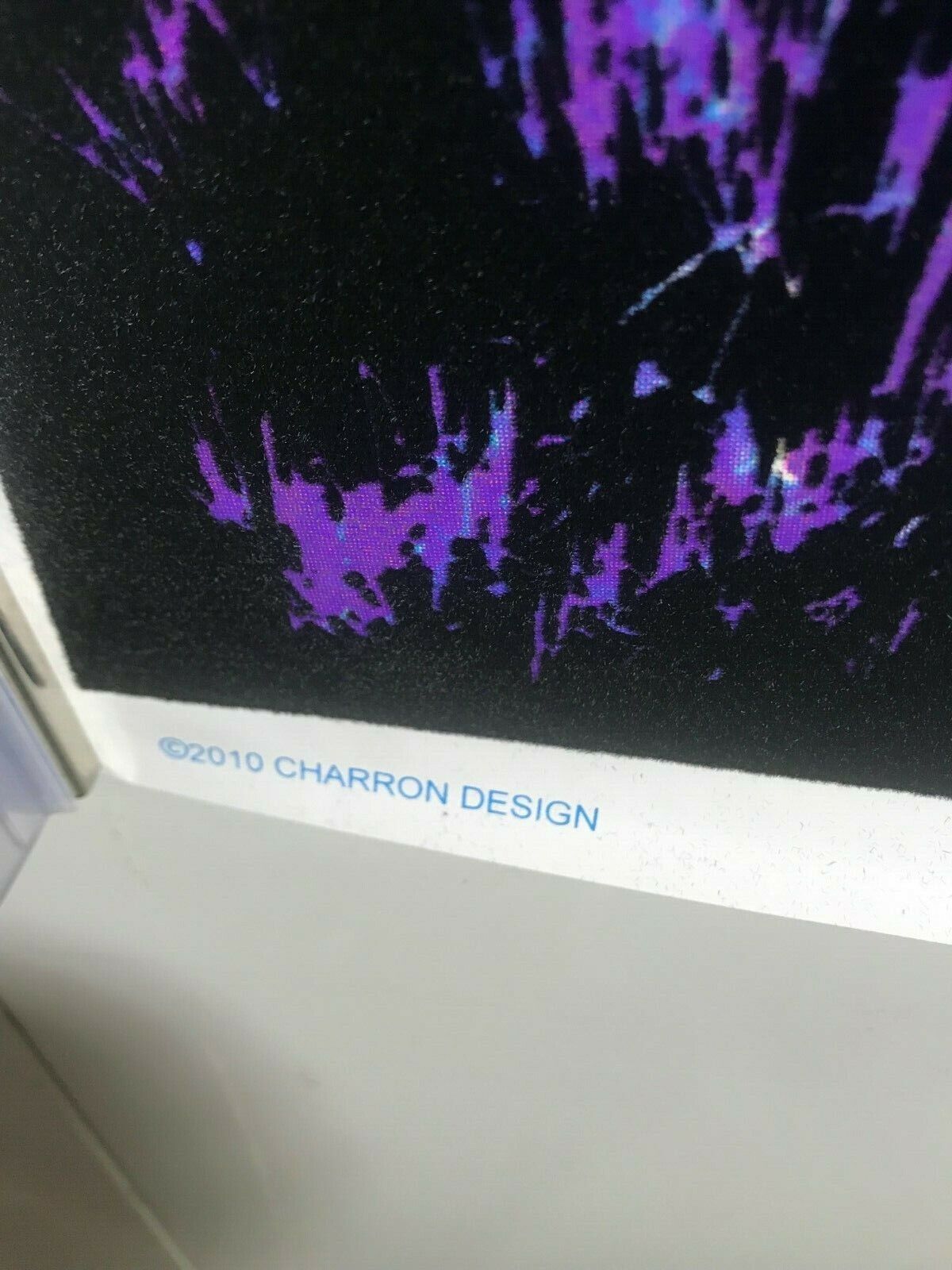 Zombie Graveyard 1921 Blacklight Poster 24x35 NOS Horror Creepy Trippy Vibrant