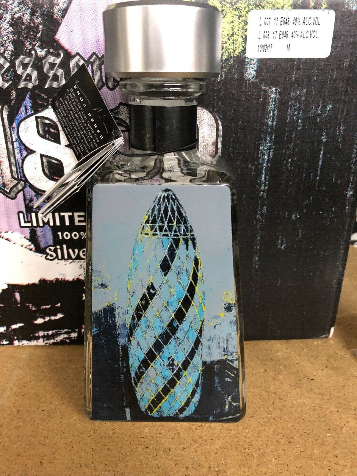 1800 Tequila Essential Artist Series Enoc Perez 6 BOTTLE SET Chicago London