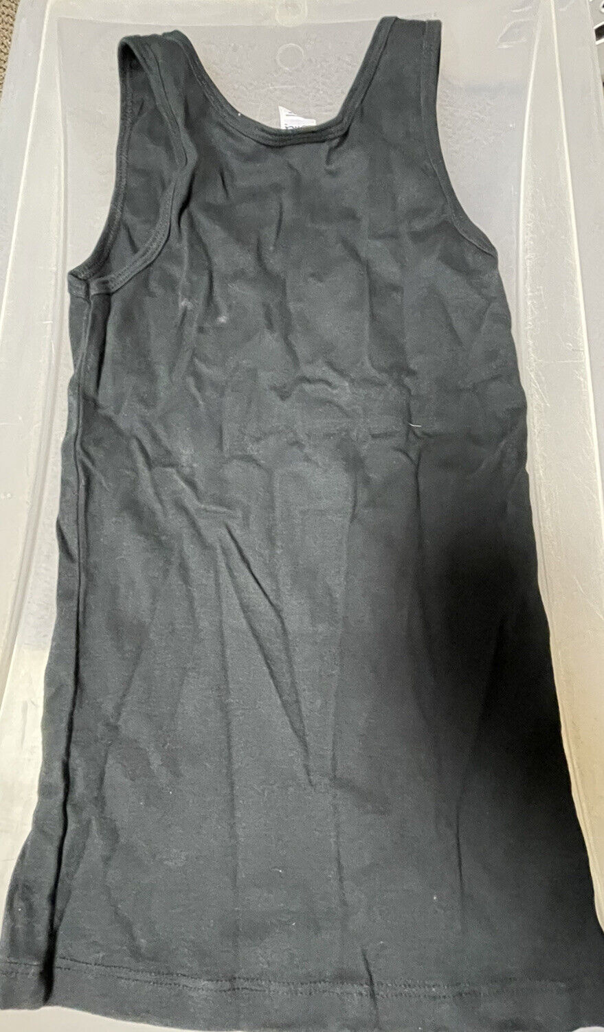 Vintage Woman’s Tank Top - Black Blue Built For Sex! Bella Size S Funny Joke