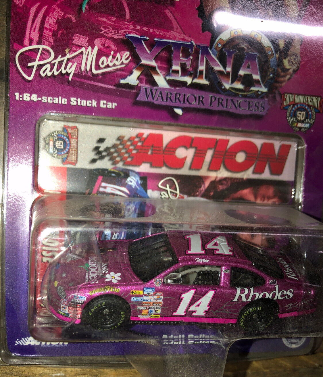 Xena Limited Edition Collectible Stock Car, 1:64 scale, Patty Moise, Rhodes