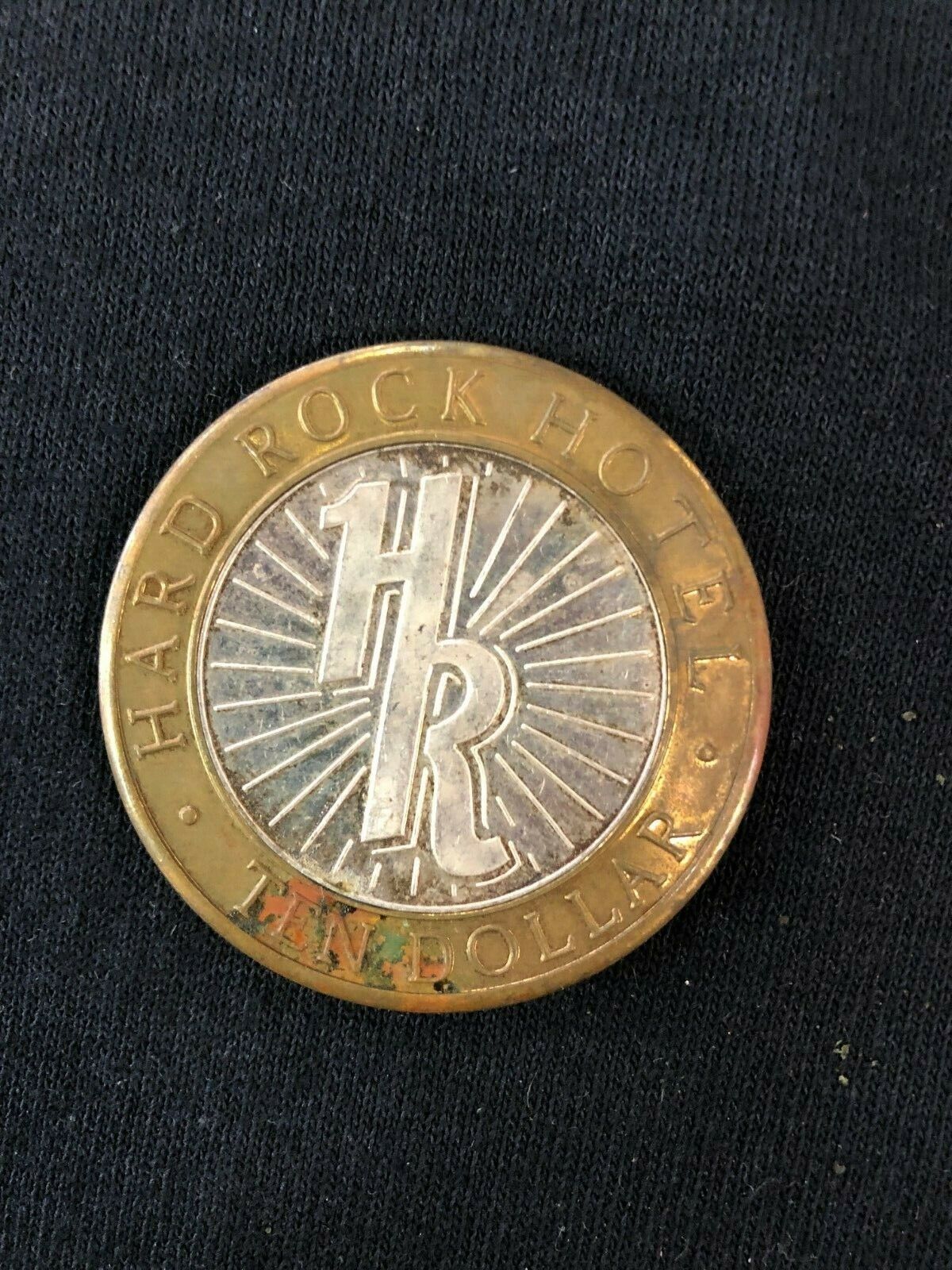 $10 .999 FINE SILVER CASINO STRIKE - HARD ROCK HOTEL LAS VEGAS "HR COIN" - NEW