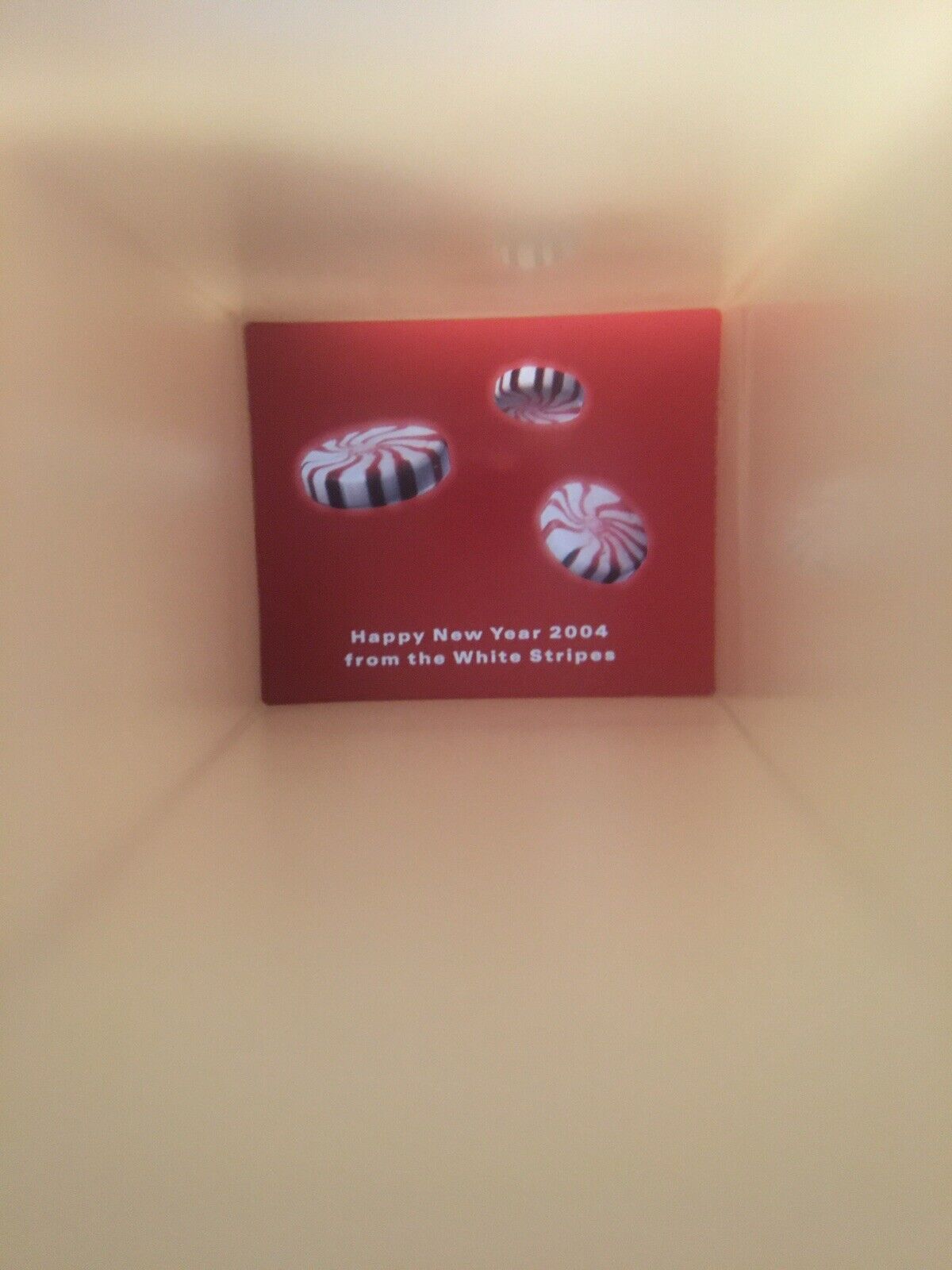 White Stripes 2003-2004 New Years Veiwer Third Man Records Rare Jack White mint