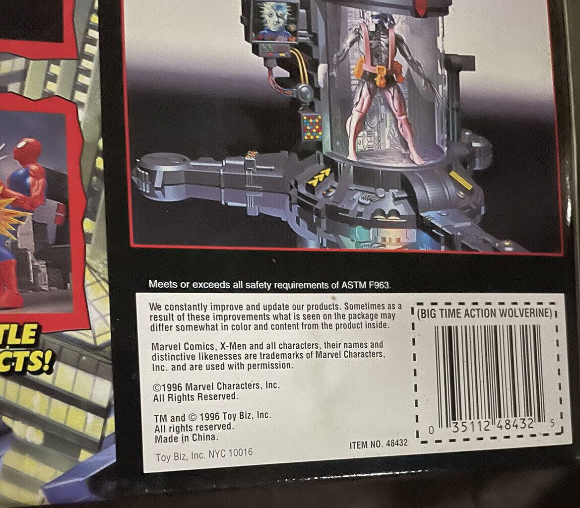 X-Men Wolverine Electronic Big Time Action Hero 1996 Action Figure Brand New 13”