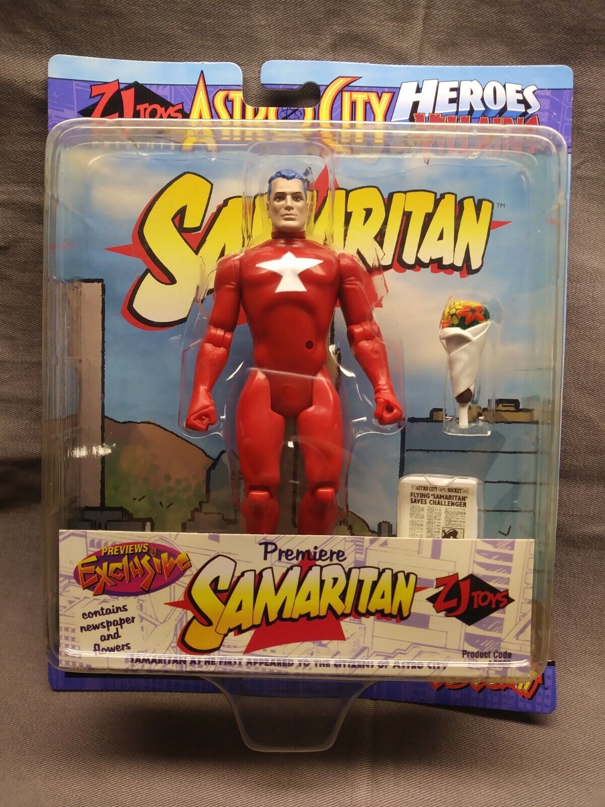 ZJ TOYS Astro City Heroes/ Villains Premiere Samaritan Exclusive Action Figure