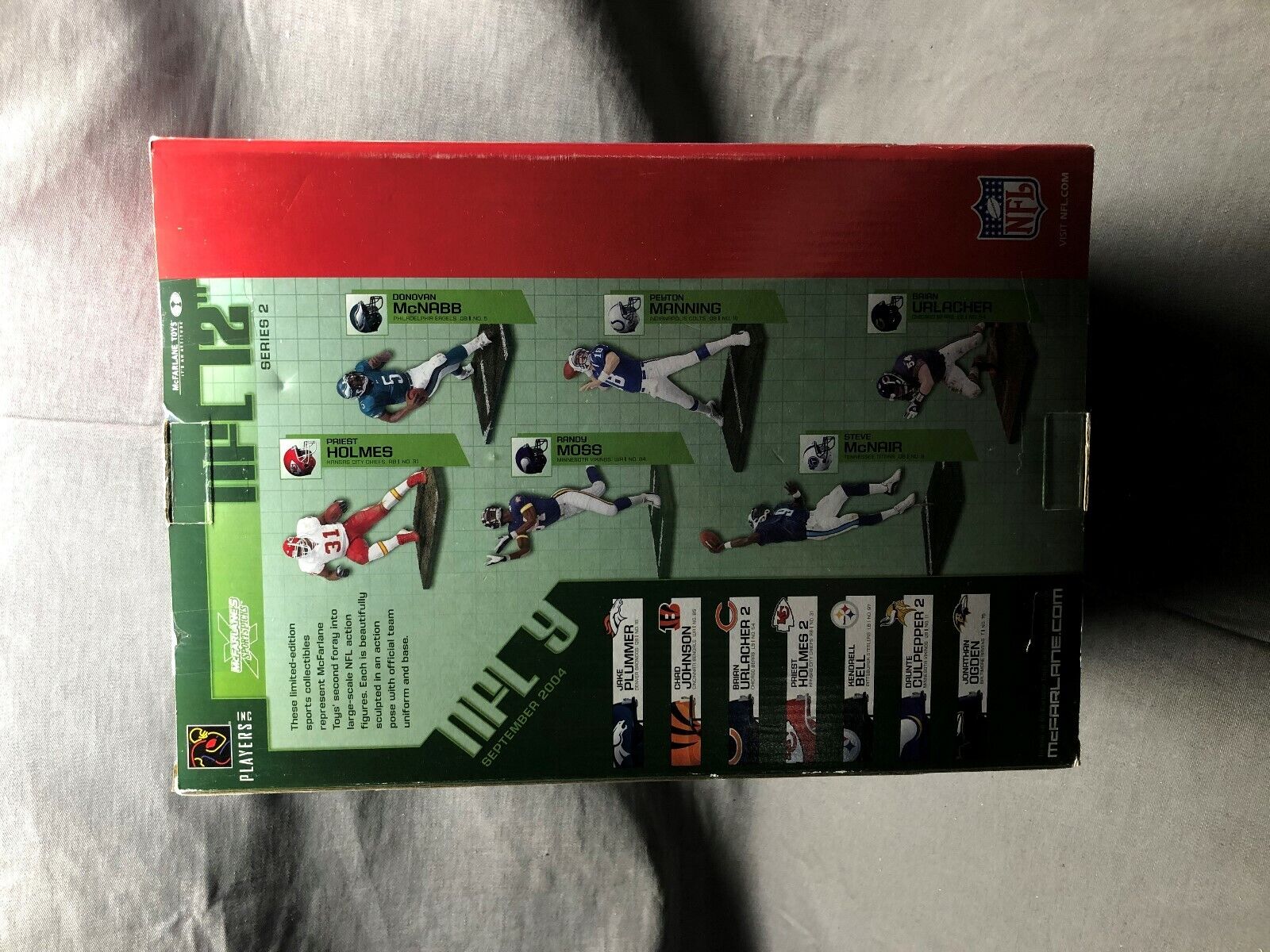 12" QB Donovan McNabb Series 2 Figure Eagles McFarlane Sports NFL Football