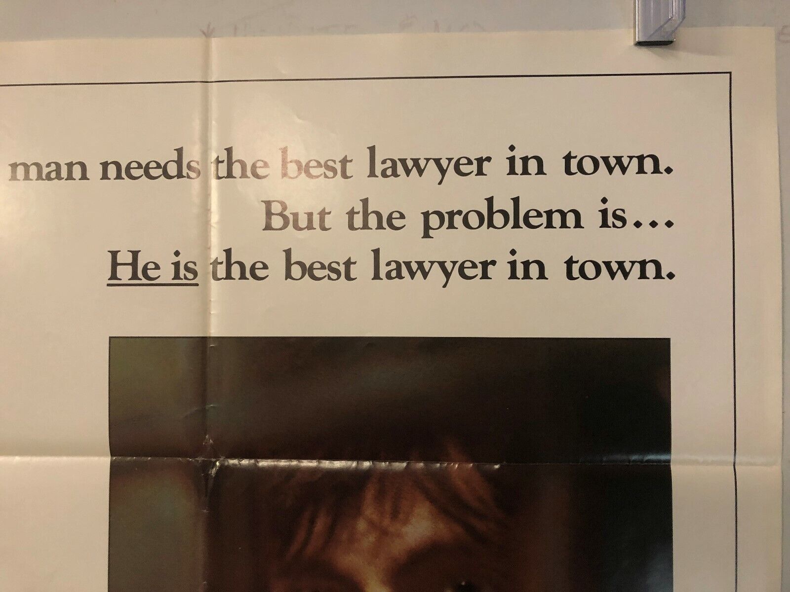 ...And Justice for All (Columbia, 1979). One Sheet (27" X 41"). Drama