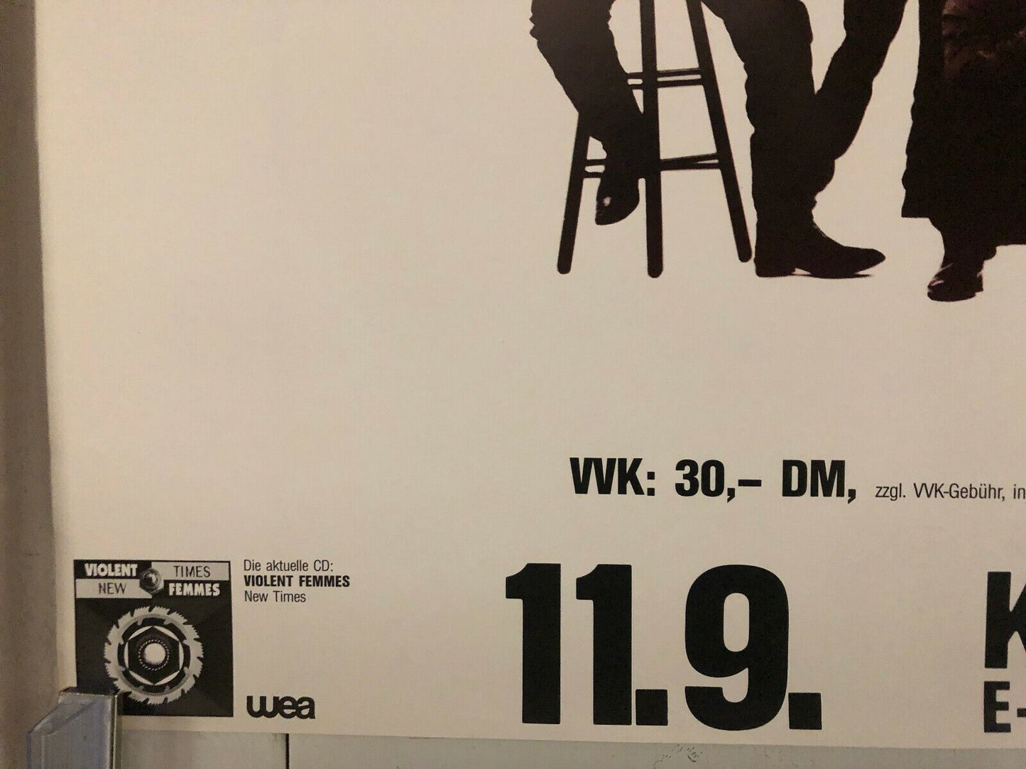 Violent Femmes Koln Concert Poster @ E Werk Classic Indie Punk Music Rock