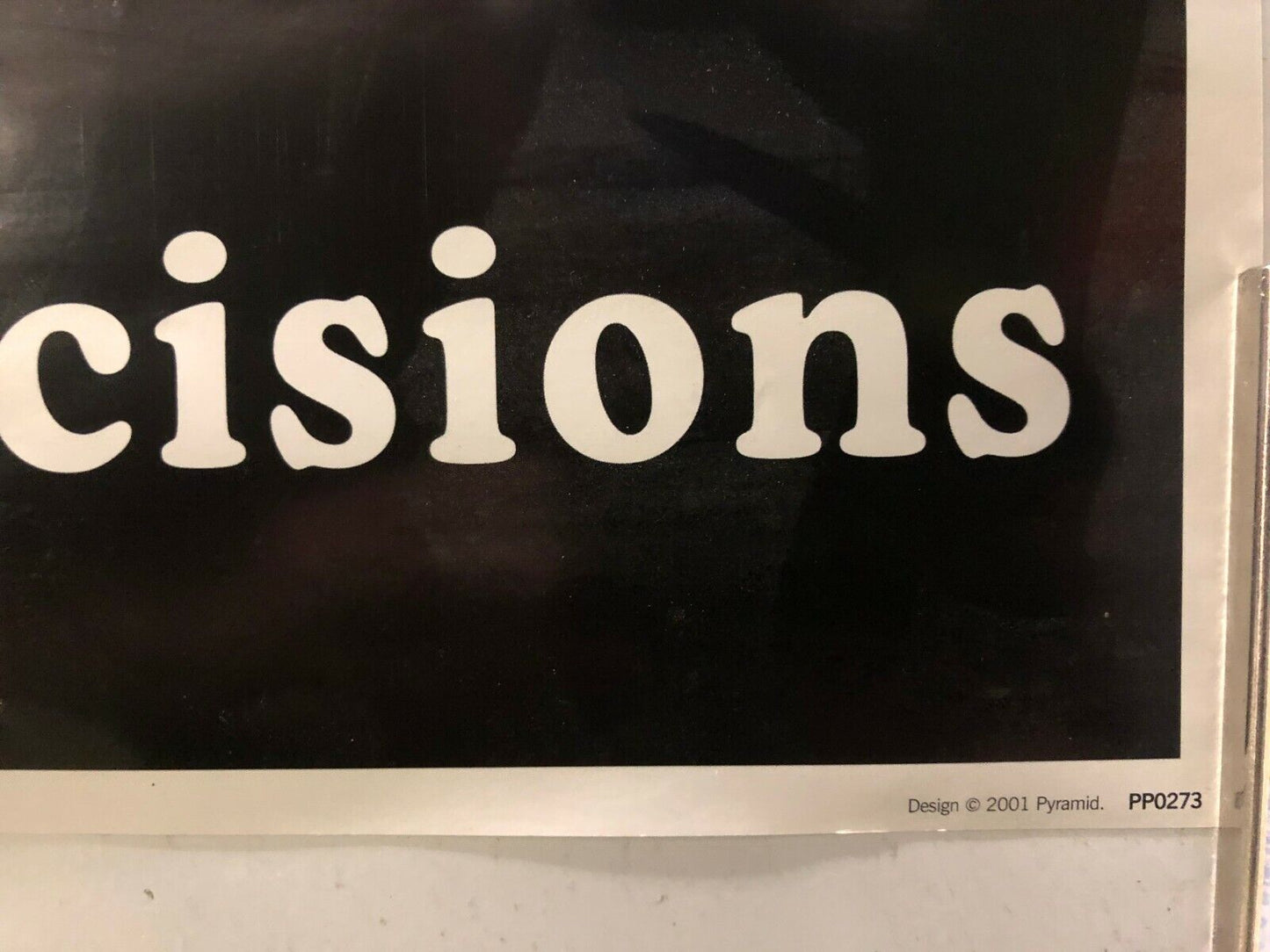 "Life Is Full Of Difficult Decisions" Beer Poster Classic Alcoholic Jokes Humor