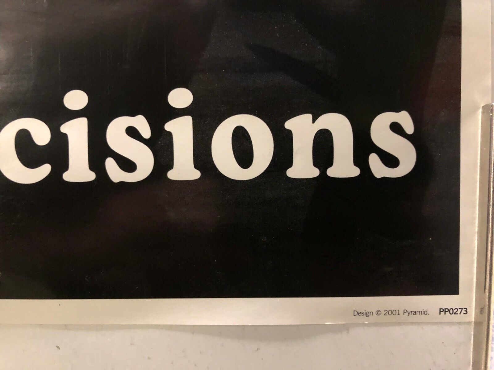 "Life Is Full Of Difficult Decisions" Beer Poster Classic Alcoholic Jokes Humor