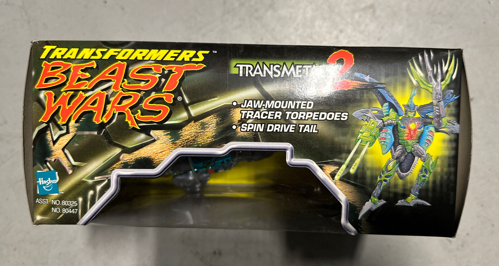 093 1998 Hasbro Transformers Beast Wars TransMetals 2 Cybershark Maximal