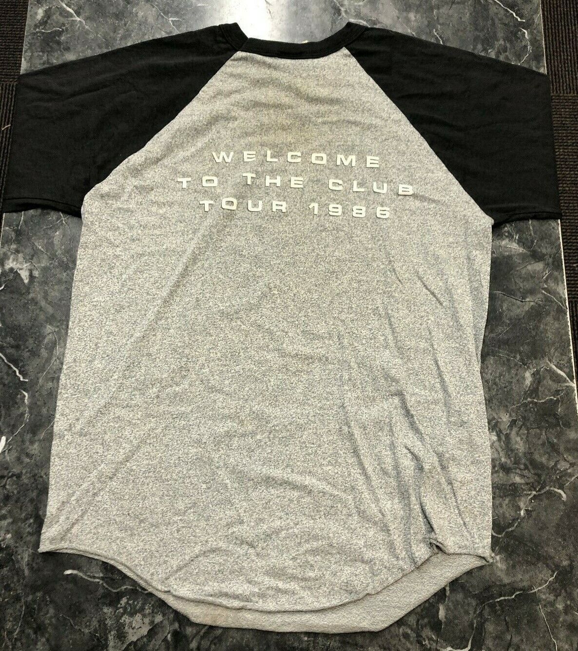 Vintage T Shirt - Kick Axe Joker at Large 1986 Rare XL Signal Baseball Style