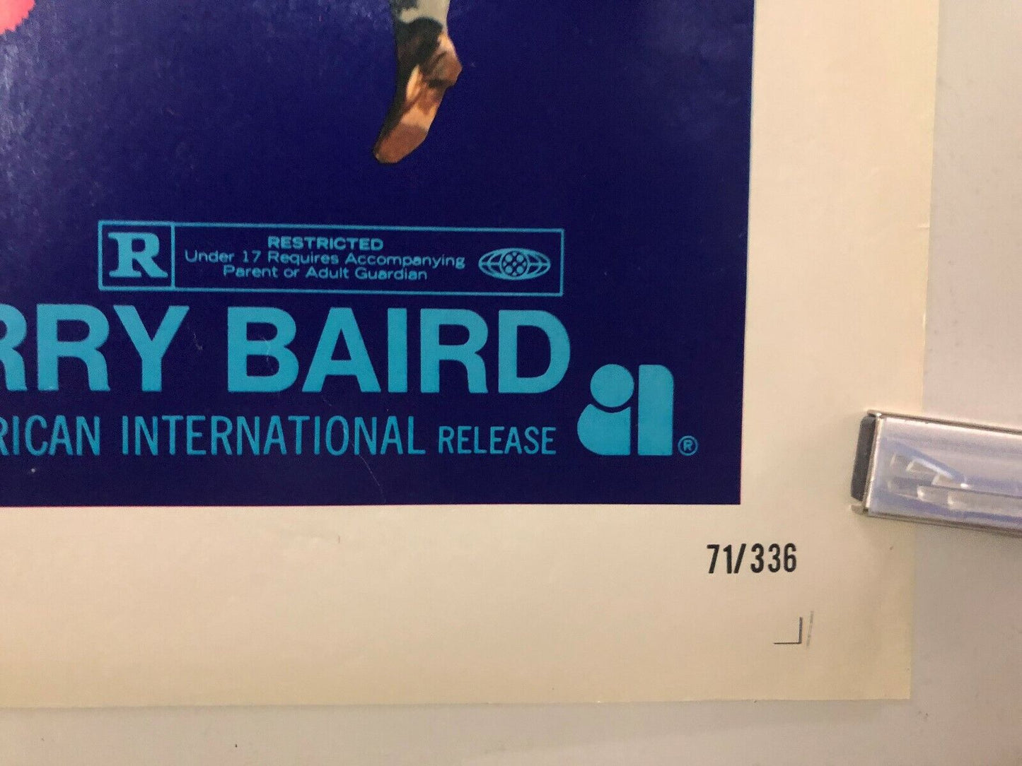 1,000 Convicts and a Woman American International 1971 One Sheet 27x41 Poster