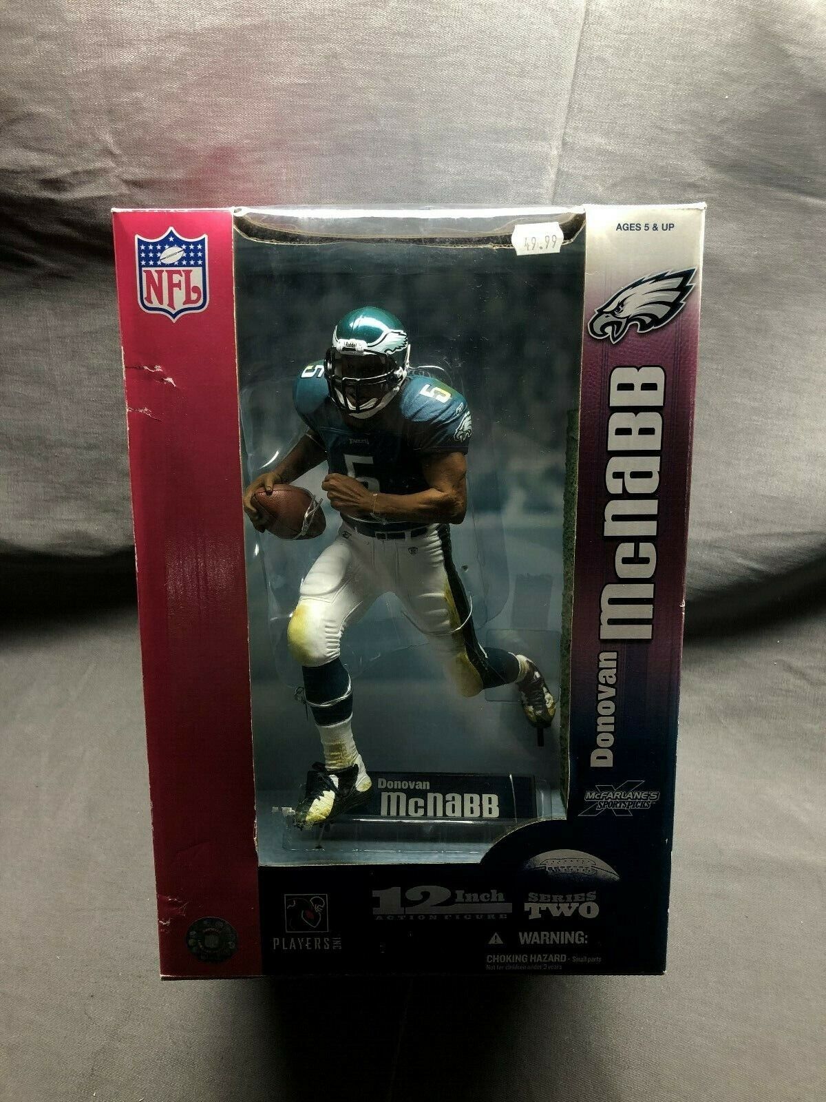 12" QB Donovan McNabb Series 2 Figure Eagles McFarlane Sports NFL Football