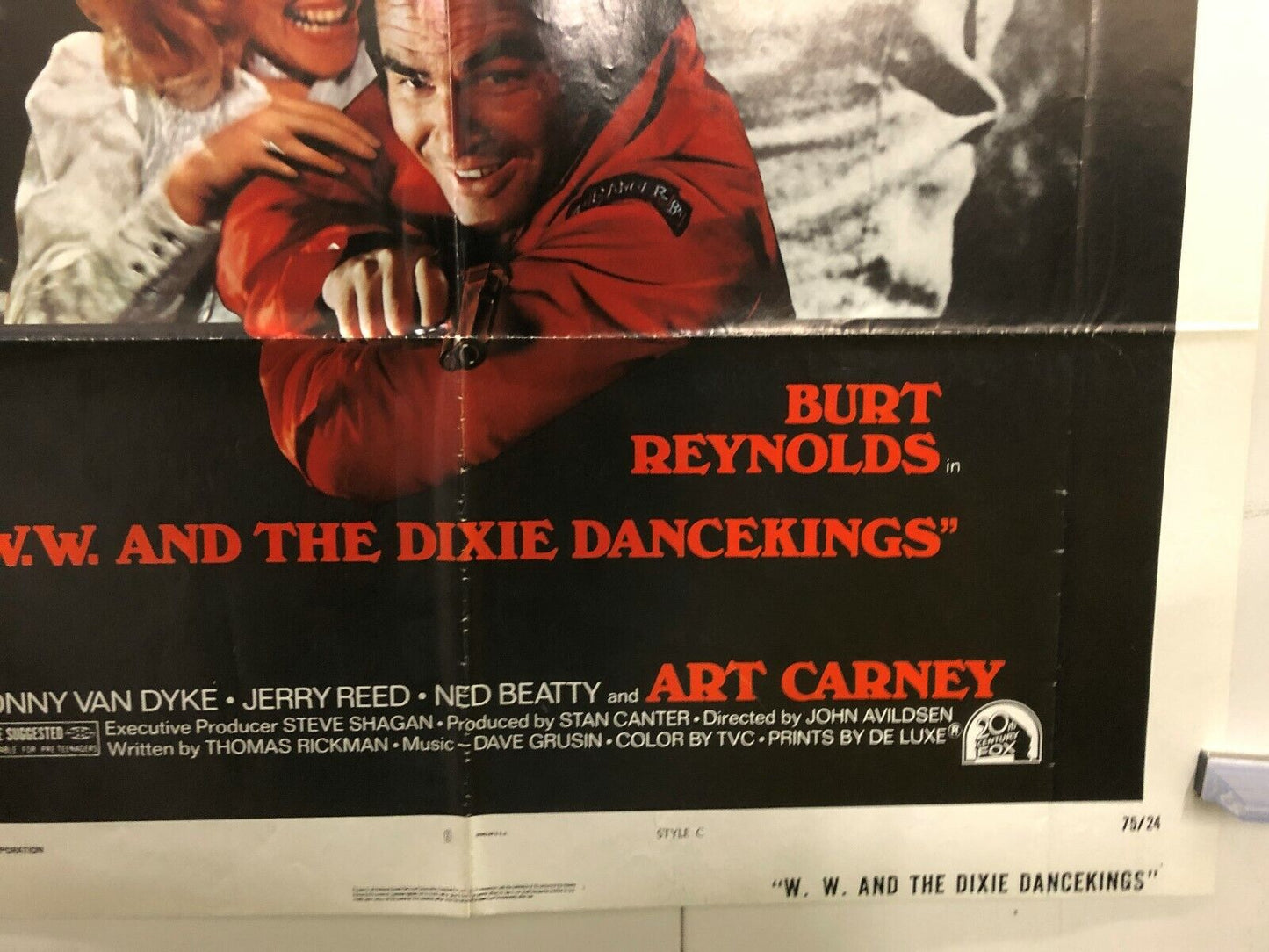 W.W. and the Dixie Dancekings (20th Century Fox, 1975) One Sheet (27" X 41").