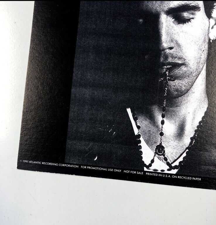 Vinyl Cover Style Poster: Saigon Kick Rare Poster Double Sided Original 1991