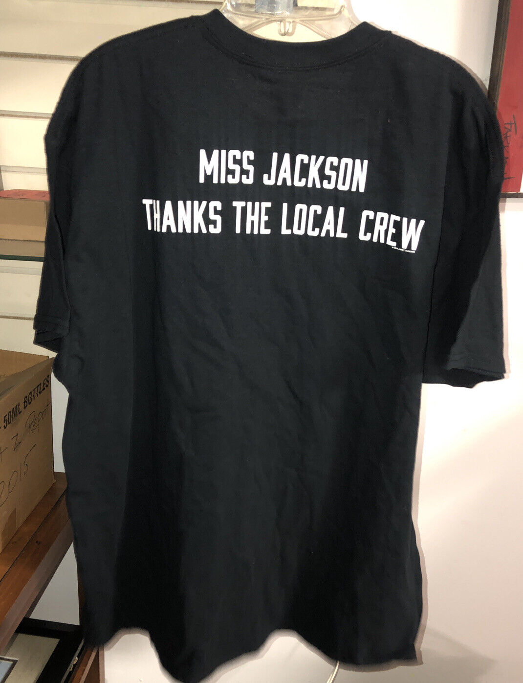 Vintage T Shirt - Janet Jackson Unbreakable World Tour Gildan XL Black Concert