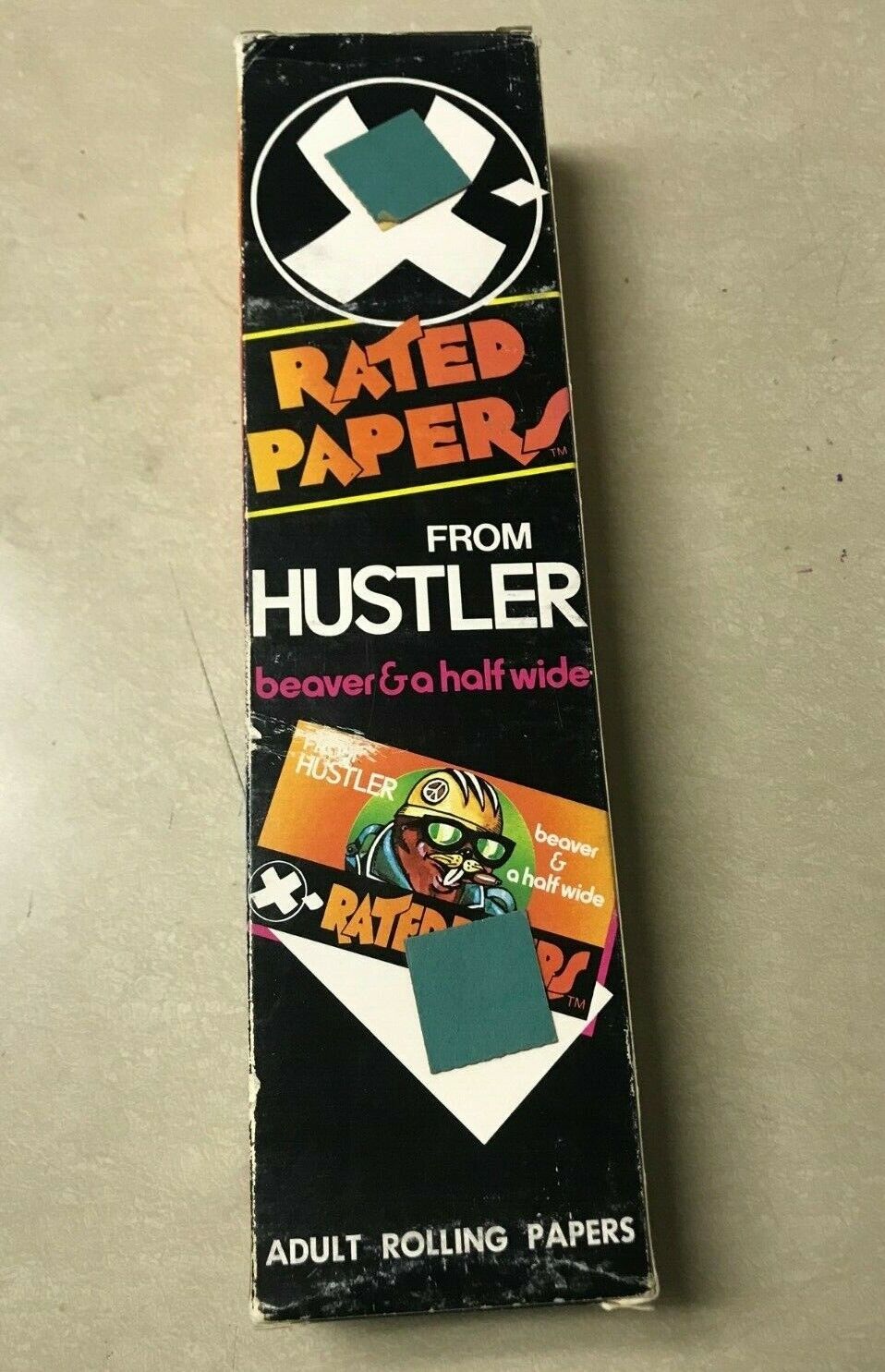 X-RATED FULL BOX Adult Rolling Papers 50 Booklets Hustlers Rare Original Find