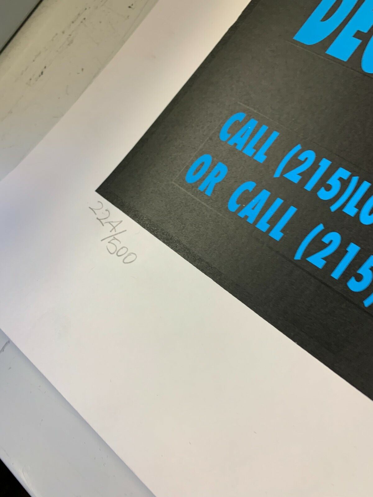 WIIG - 1995 Artrock - Bob Dylan & Patti Smith SIGNED & Numbered Electric Factory