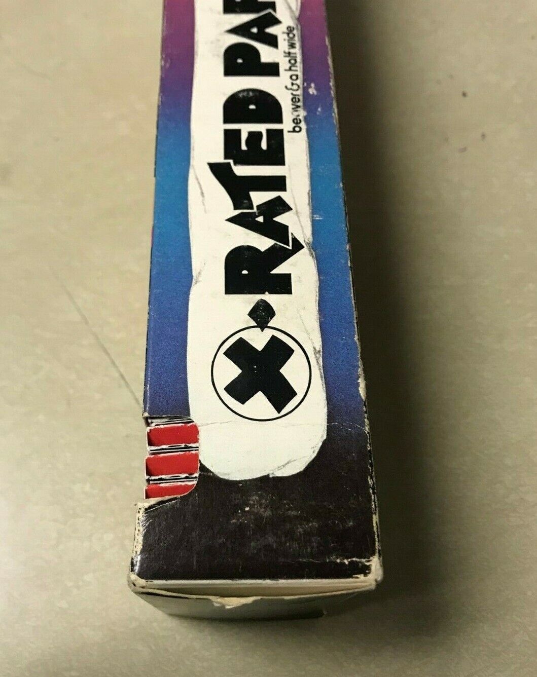 X-RATED FULL BOX Adult Rolling Papers 50 Booklets Hustlers Rare Original Find
