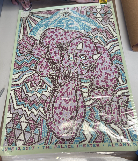 Ween Poster June 2007 Palace Theater Albany NY Todd Slater Mosaic Pills DEVIL