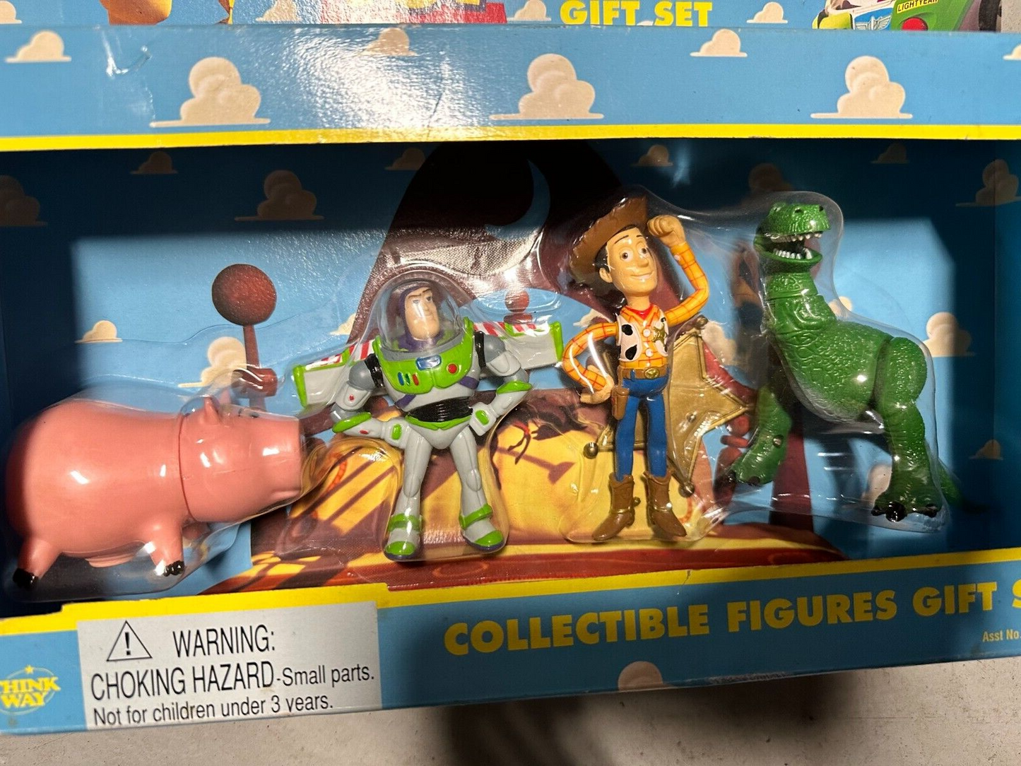 VINTAGE Toy Story Collectible Figures Gift Set Disney Thinkway Toys Nostalgia