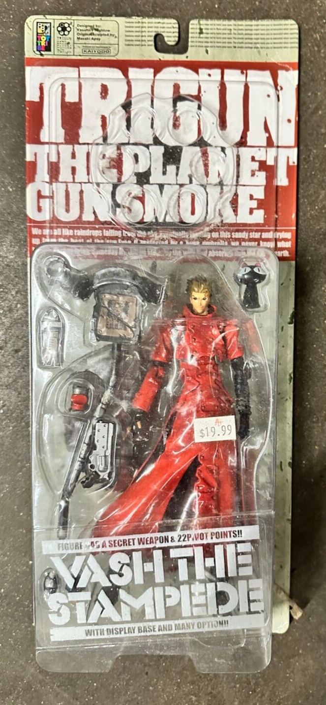 VINTAGE Toy Tribe Action Figure Trigun The Planet Gunsmoke Vash The Stampede