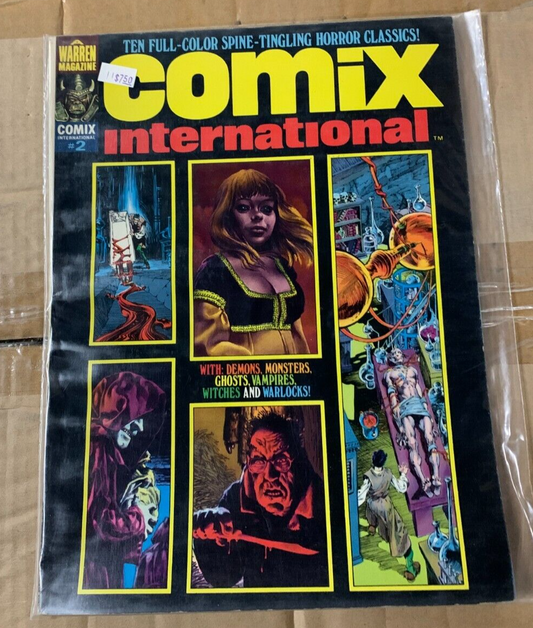 Warren Magazine "Comix International" #2 (1975) Richard Corben Wally Wood
