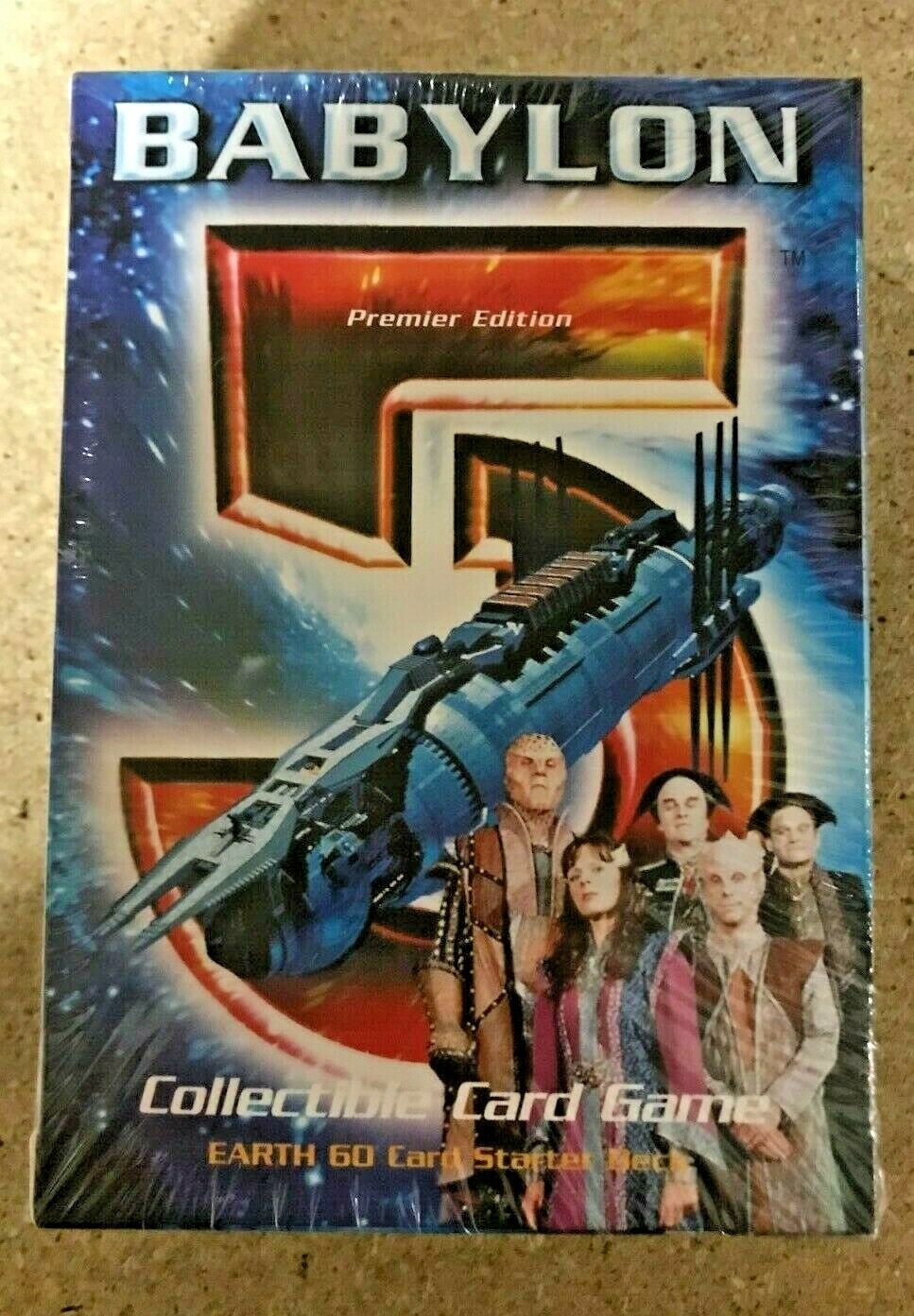 Babylon 5 Collectible Card Game Premier Edition Sealed in box discontinued NOS