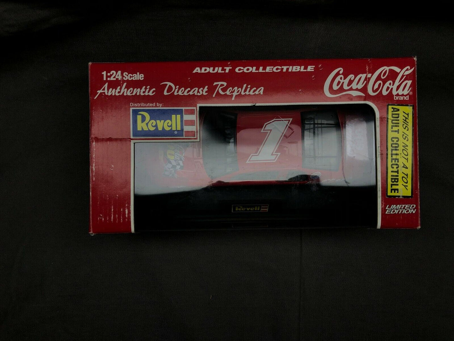 1997 Revell 1:24 Scale Diecast NASCAR Coca Cola Coke 600 Chevy Monte Carlo #1