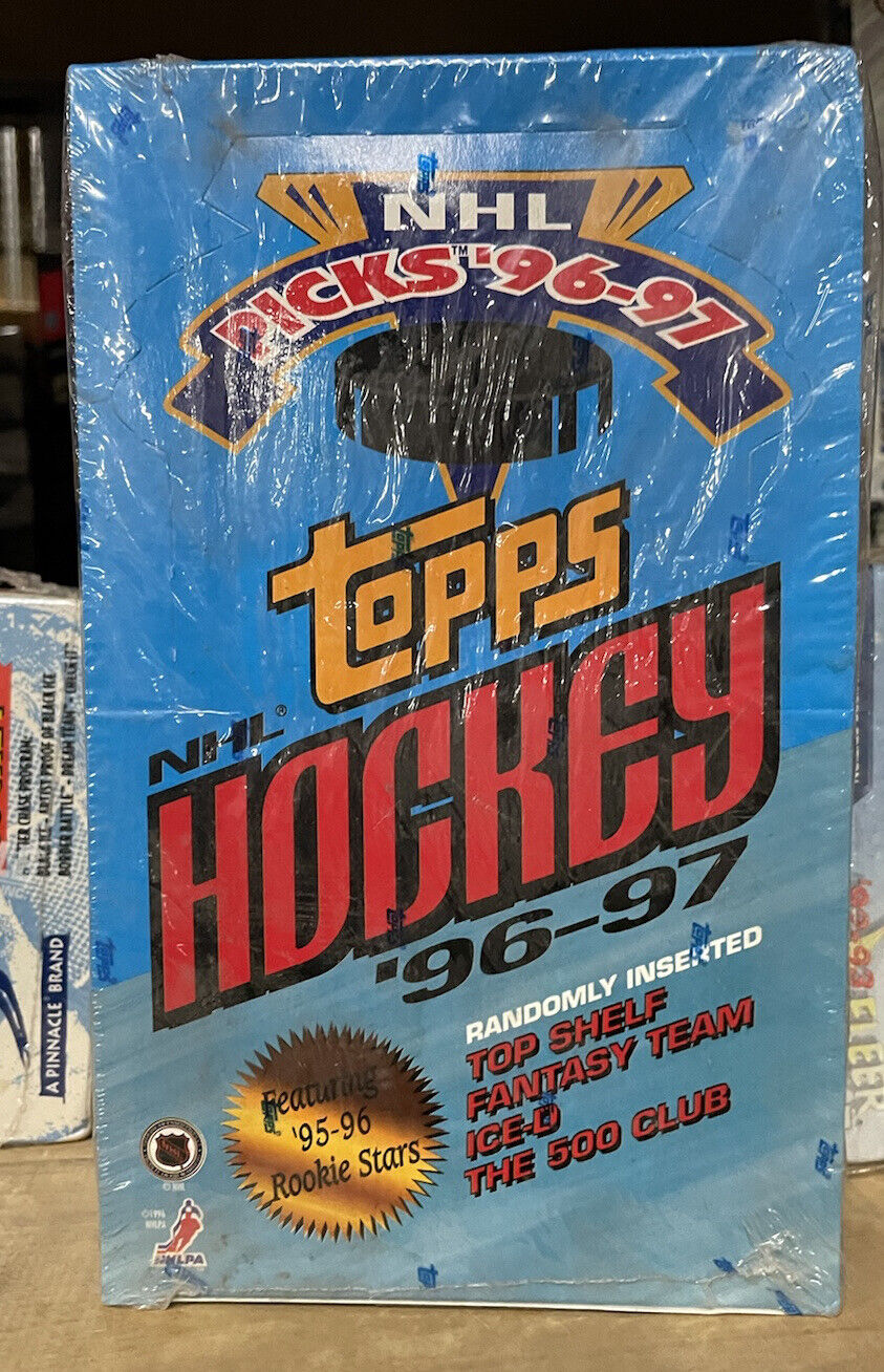 1996/97 Topps Picks Hockey Hobby Box RARE VINTAGE BUY HARD TO FIND TOP SHELF 