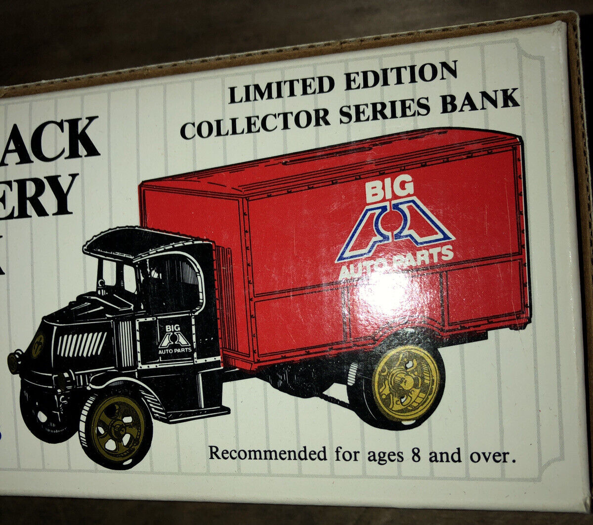 Ertl Collectible Ltd Edition 1926 Big A Auto Parts Mack Delivery Truck Bank NIB