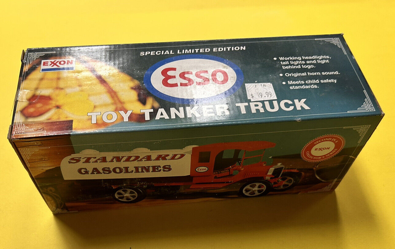 Esso Toy Tanker Truck Special Limited Edition 1994 Exxon Standard Gasolines Work