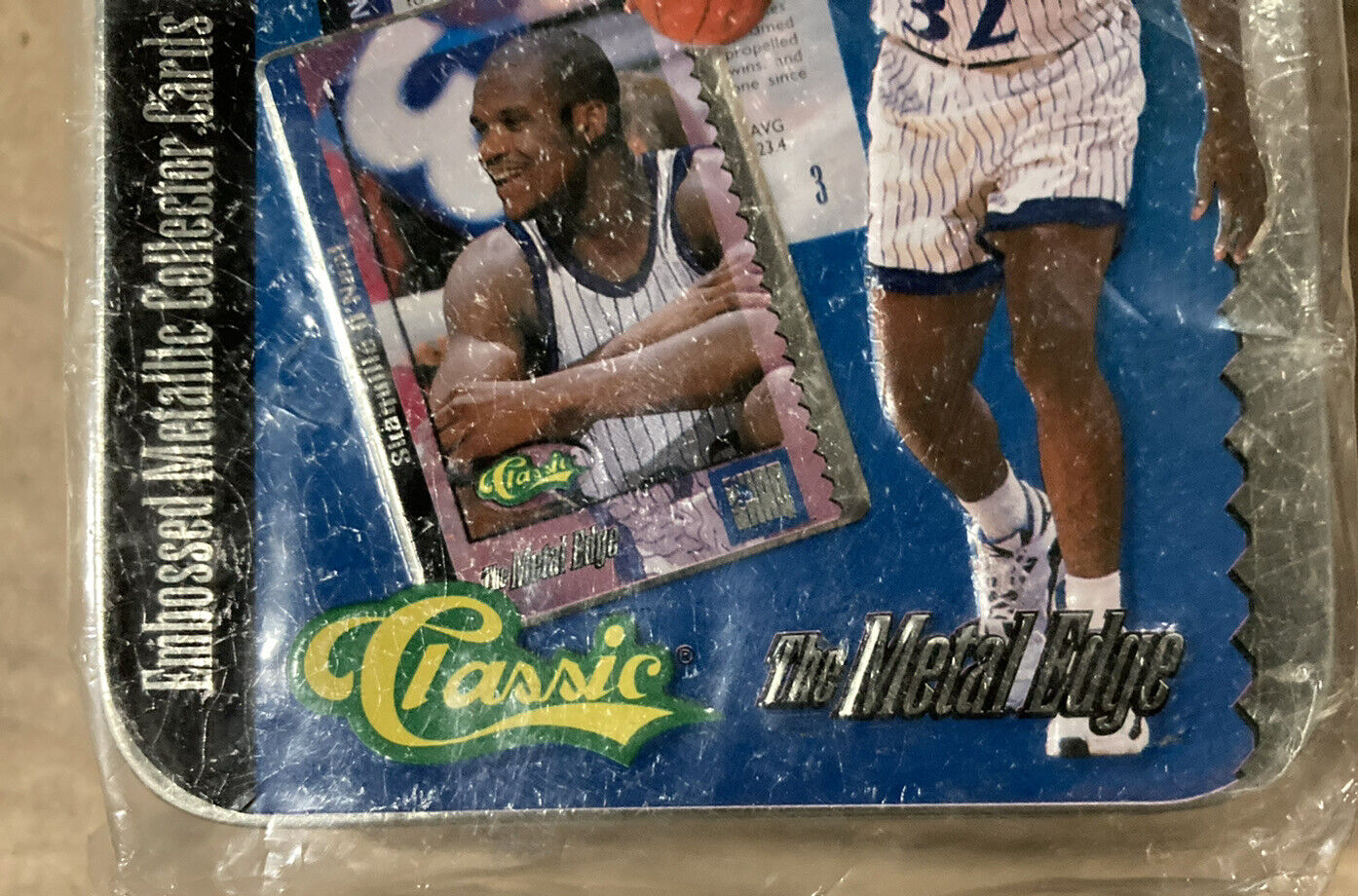 1993-94 Classic The Metal Edge (Shaq) Tin Basketball Set Sealed RARE VINTAGE