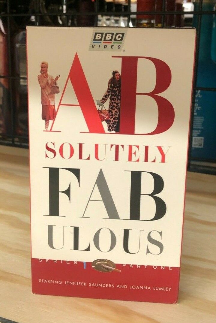 1995 FOX Video VHS "Absolutely Fabulous" Series 1 Part 1 BBC Jennifer Saunders 