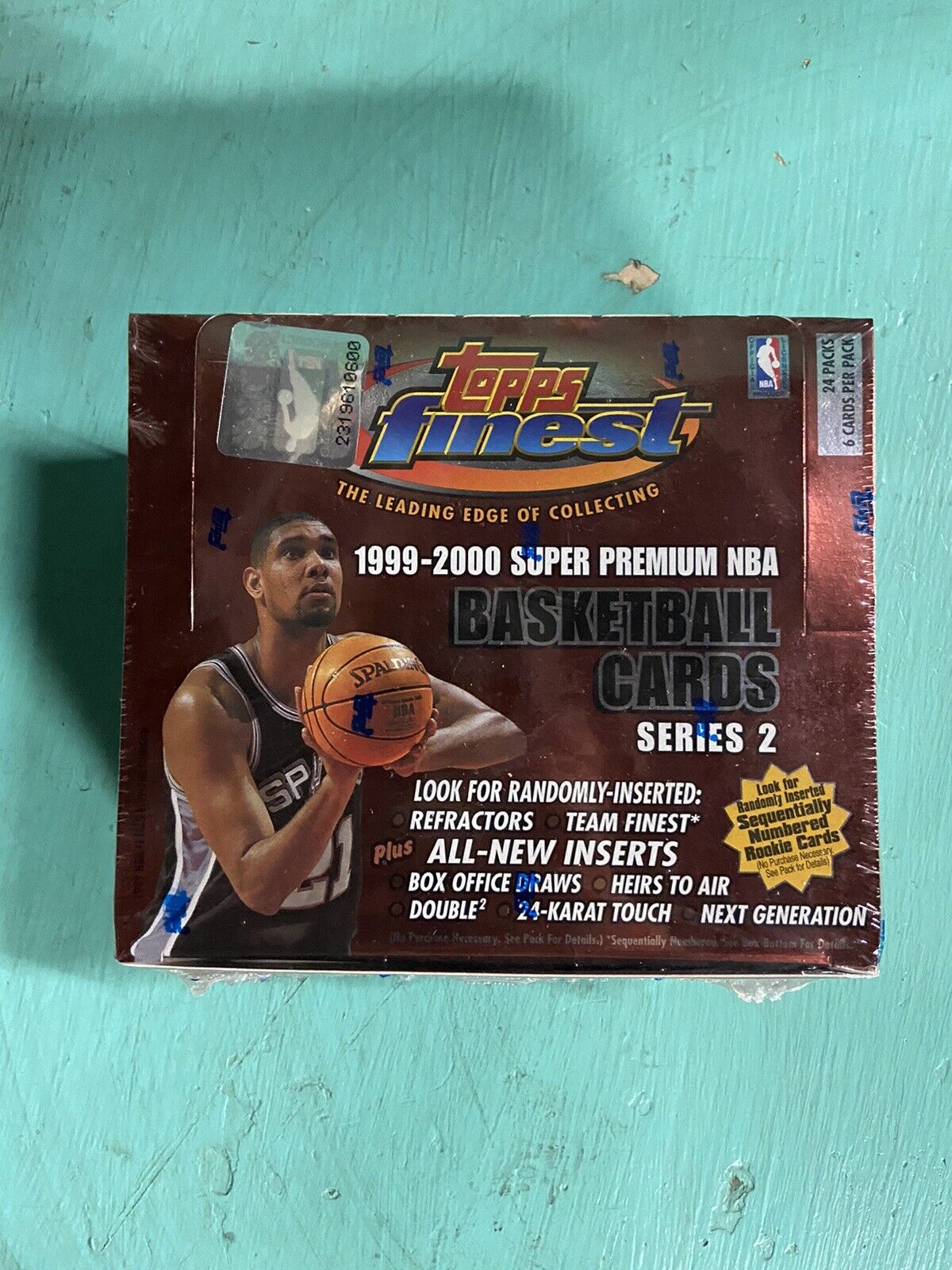 1999/00 Topps Finest Series 2 Basketball Hobby Box * refractors *  SP Rookies