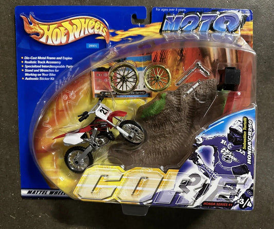 2000 Hot Wheels Moto Core SEBASTIEN TORTELLI #21 Honda CR250 #3/4 Interchangeabl