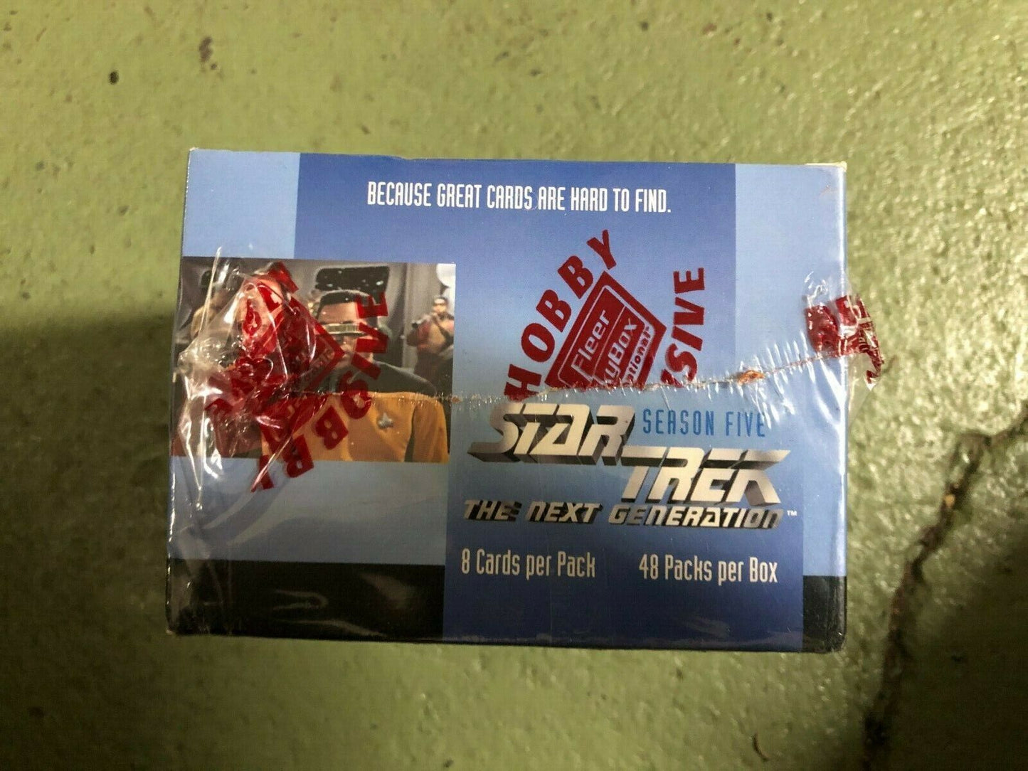 Factory Sealed SkyBox Fleer Star Trek Next Generation Season 5 Hobby Box 1996