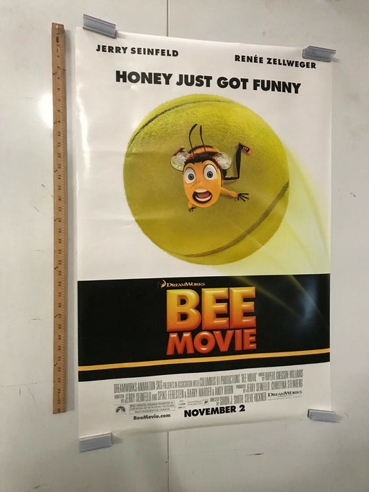 Bee Movie Poster Original 2007 27x40 Jerry Seinfeld Cult Classic Iconic Film NOS