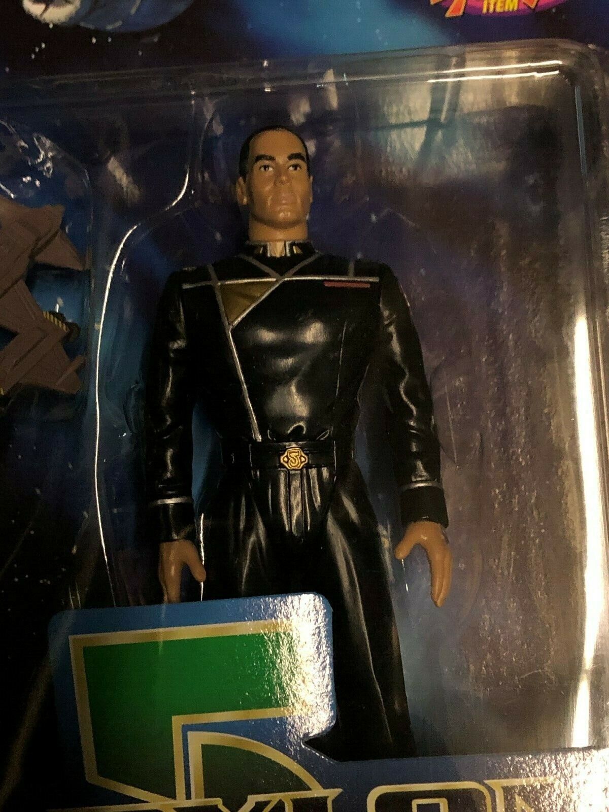 Babylon 5 Dr. Stephen Franklin Action Figure NIB Fresh With Earth Science Vessel